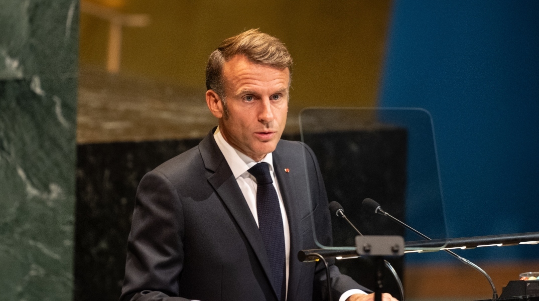 Ο πρόεδρος της Γαλλίας, Εμανουέλ Μακρόν 