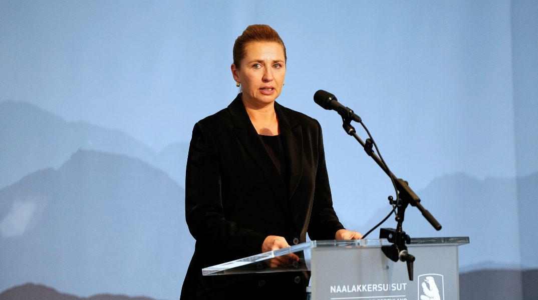 Η πρωθυπουργός της Δανίας, Μέτε Φρεντέρικσεν 