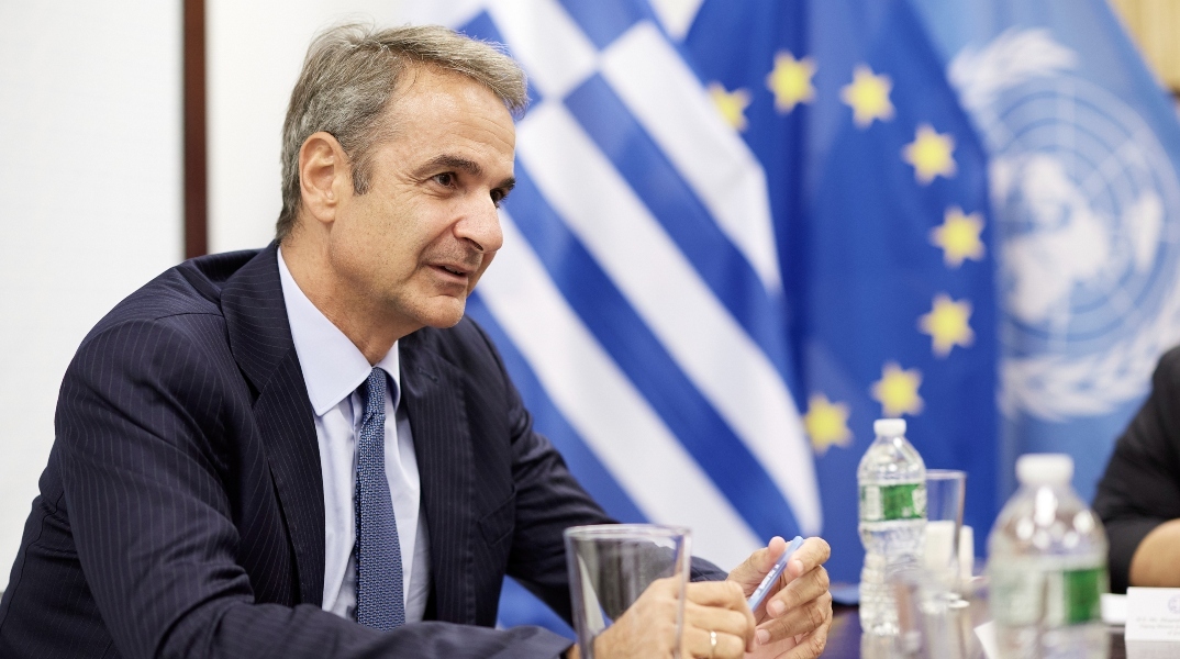 Ο πρωθυπουργός Κυριάκος Μητσοτάκης