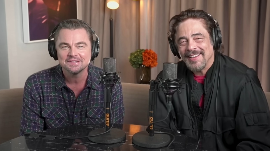 Λεονάρντο Ντι Κάπριο και Μπενίσιο Ντελ Τόρο στο podcast των αδελφών Κέλσι