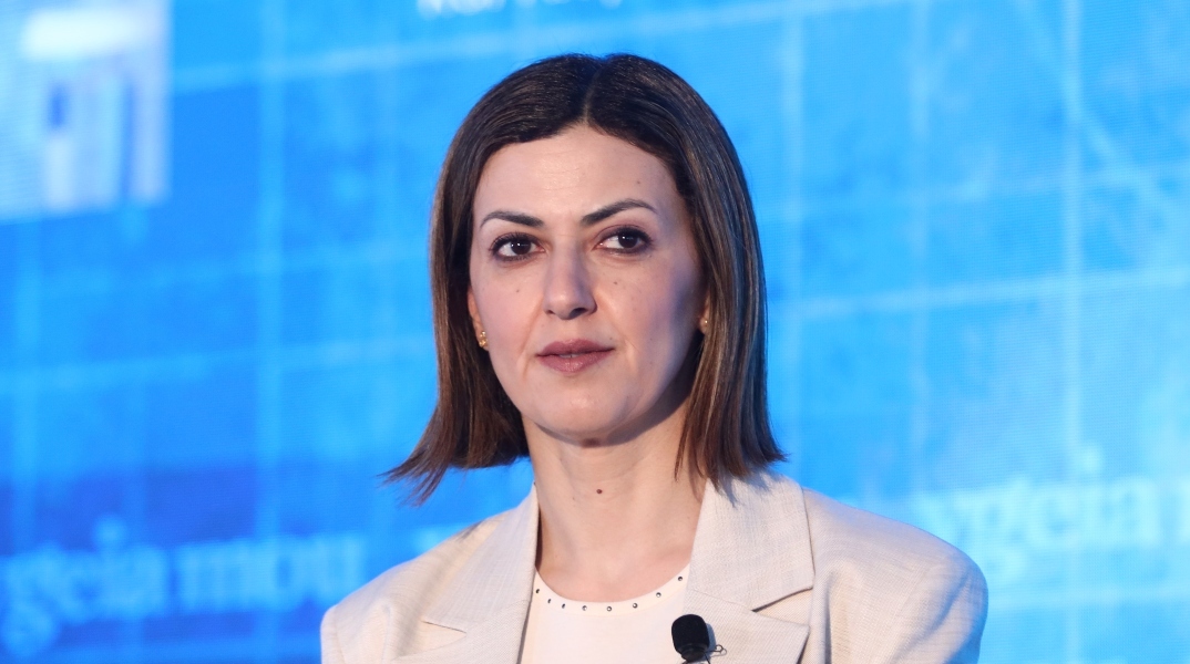 Η αναπληρώτρια υπουργός Υγείας, Ειρήνη Αγαπηδάκη