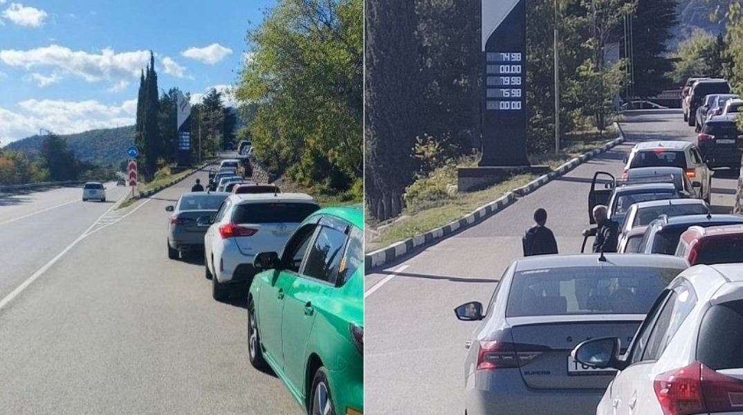 ουρές χιλιομέτρων στα πρατήρια