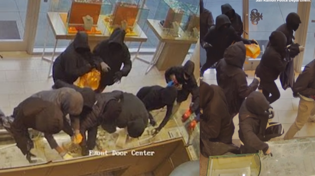 25 ληστές, 5 κλεμμένα αυτοκίνητα, 1 εκατομμύριο δολάρια – Η ληστεία της χρονιάς στην Καλιφόρνια