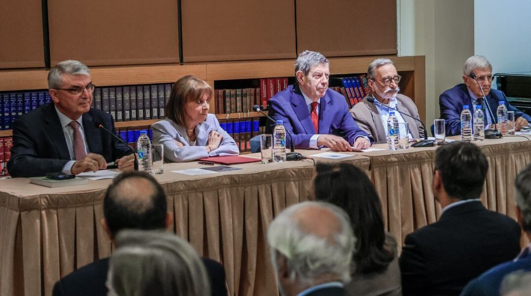 ΠΑΡΟΥΣΙΑΣΗ ΤΟΥ ΒΙΒΛΙΟΥ ΤΟΥ ΤΑΣΟΥ ΓΙΑΝΝΙΤΣΗ "ΕΛΛΑΔΑ, 1953 - 2024. ΧΡΟΝΟΣ ΚΑΙ ΠΟΛΙΤΙΚΗ ΟΙΚΟΝΟΜΙΑ" (ΓΙΩΡΓΟΣ ΚΟΝΤΑΡΙΝΗΣ/EUROKINISSI)