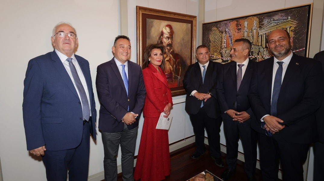 Η Γιάννα Αγγελοπούλου-Δασκαλάκη στη Δημοτική Πινακοθήκη Τρίπολης