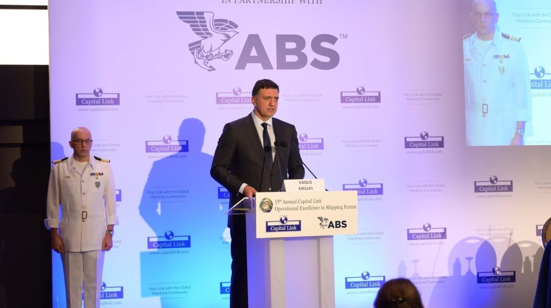 Ο Βασίλης Κικίλιας, στο 15ο Capital Link 