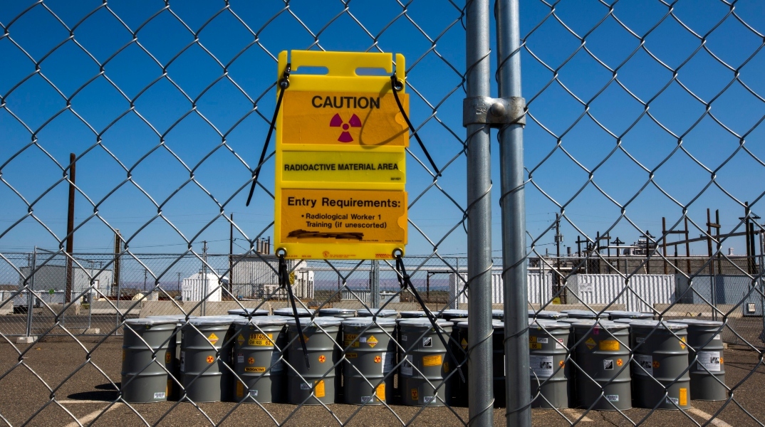 Επικίνδυνα απόβλητα έξω από το εργοστάσιο πλουτωνίου στο Χάνφορντ της Ουάσινγκτον