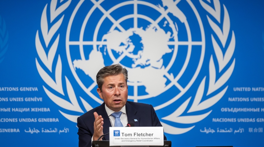 Ο Αναπληρωτής Γενικός Γραμματέας του ΟΗΕ, Τομ Φλέτσερ