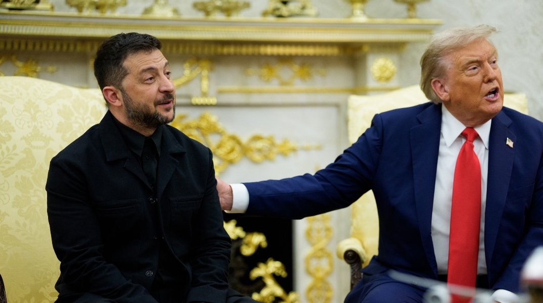 Ζελένσκι και Τραμπ στον Λευκό Οίκο