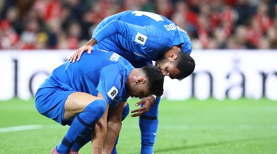 Δανία-Ελλάδα 3-1: Μουντιάλ…τέλος για την Eθνική