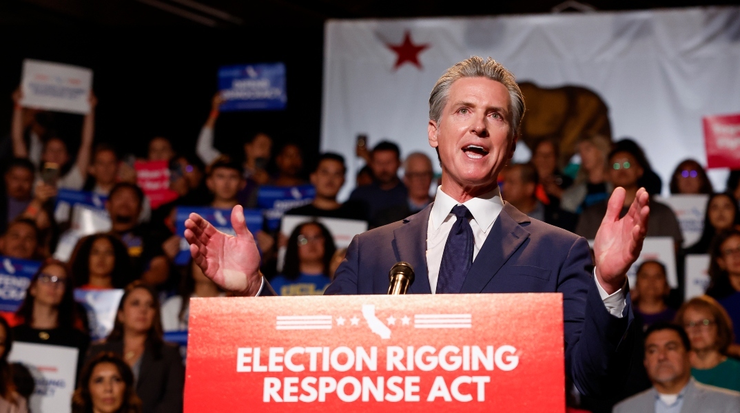 Ο κυβερνήτης της Καλιφόρνιας, Γκάβιν Νιούσομ