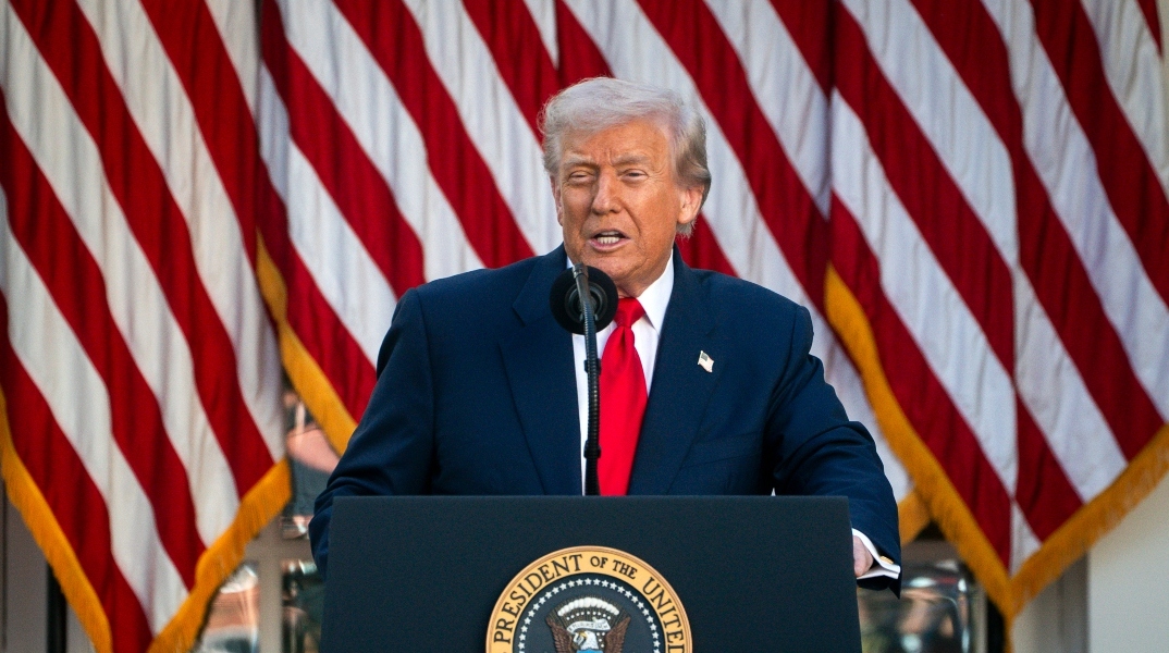 Ο πρόεδρος των ΗΠΑ, Ντόναλντ Τραμπ 