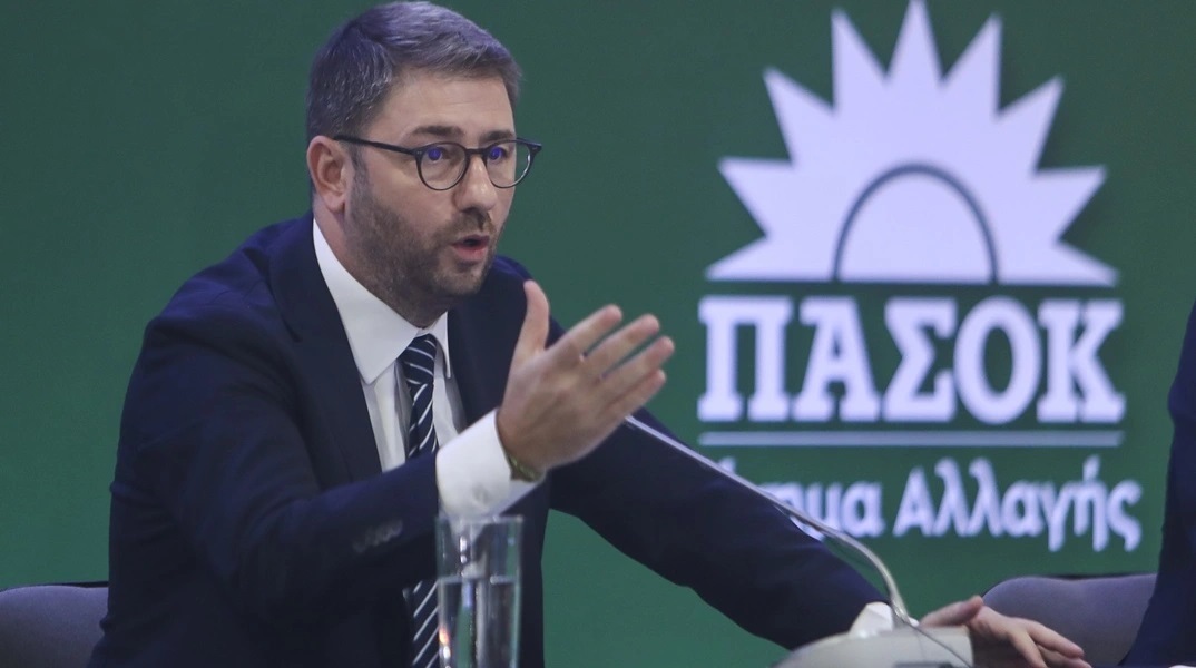 ο Πρόεδρος του ΠΑΣΟΚ-Κινήματος Αλλαγής, Νίκος Ανδρουλάκης