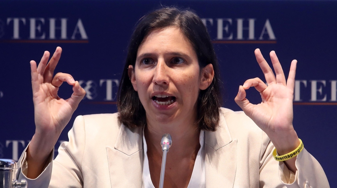 Η γραμματέας του ιταλικού κεντροαριστερού Δημοκρατικού Κόμματος, Έλι Σλάιν