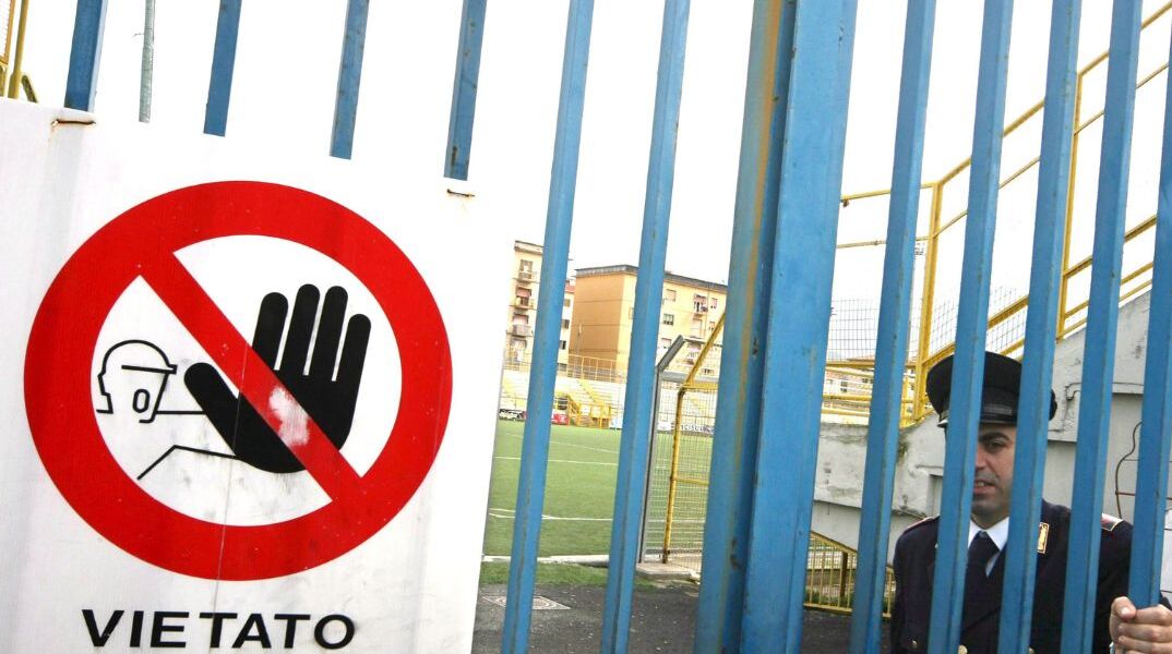 Αντίστοιχο μέτρο εφαρμόστηκε τον Σεπτέμβριο και στη ομάδα Κροτόνε της Serie C