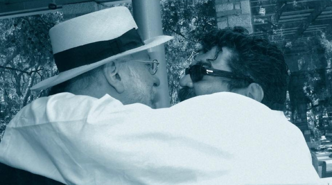 Διονύσης Σαββόπουλος και Σταμάτης Κραουνάκης