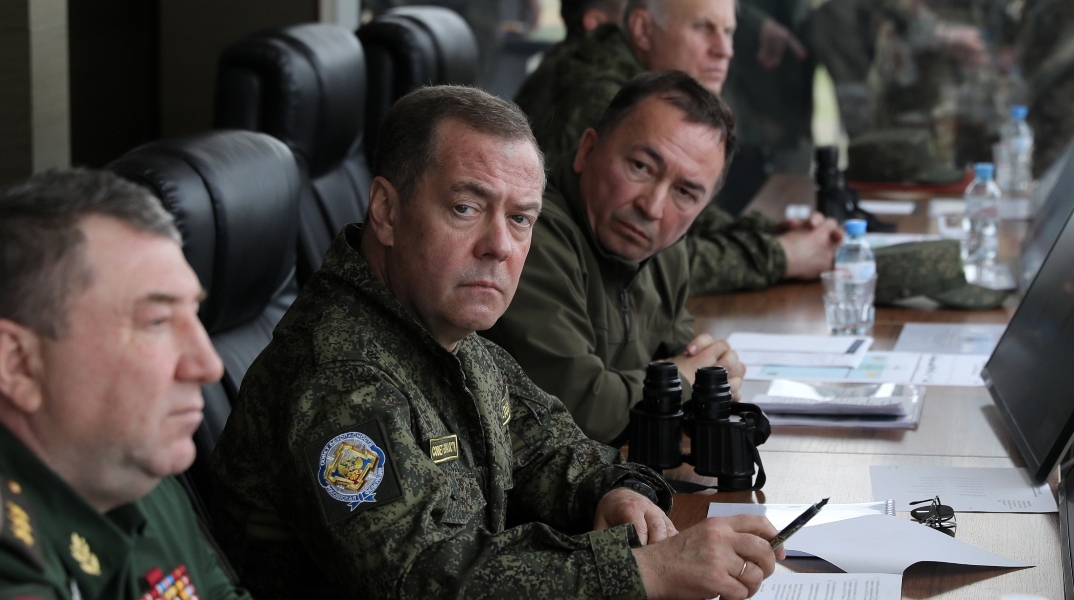 Ο πρώην πρόεδρος της Ρωσίας Ντμίτρι Μεντβέντεφ 