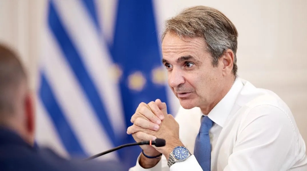 Ο πρωθυπουργός Κυριάκος Μητσοτάκης