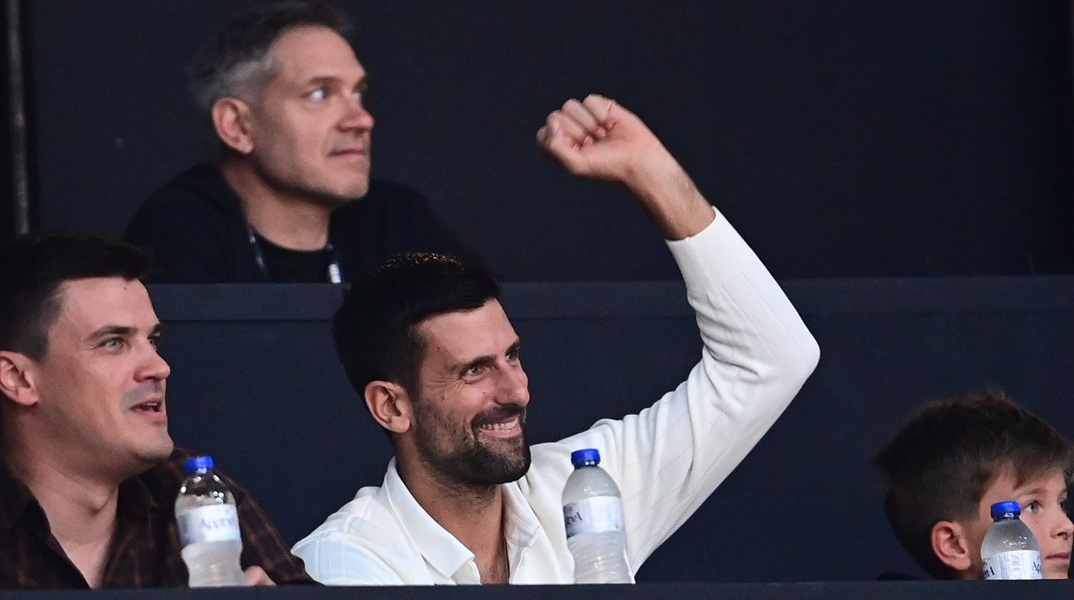 Ολυμπιακός-Μονακό: Αποθεώθηκε στο ΣΕΦ ο Νόβακ Τζόκοβιτς