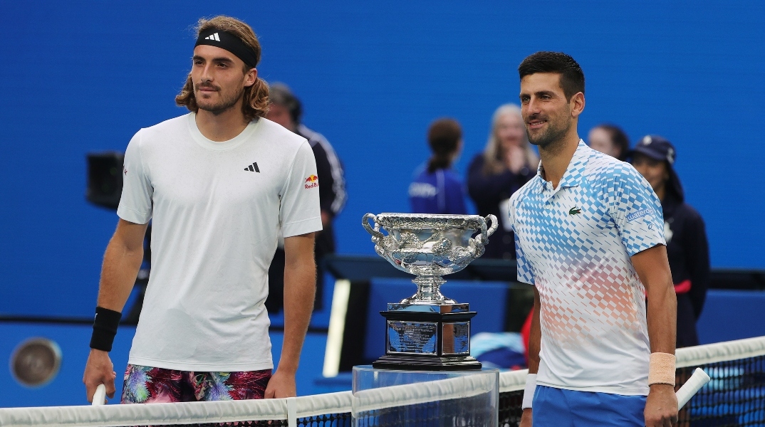 Στέφανος Τσιτσιπάς και Νόβακ Τζόκοβιτς