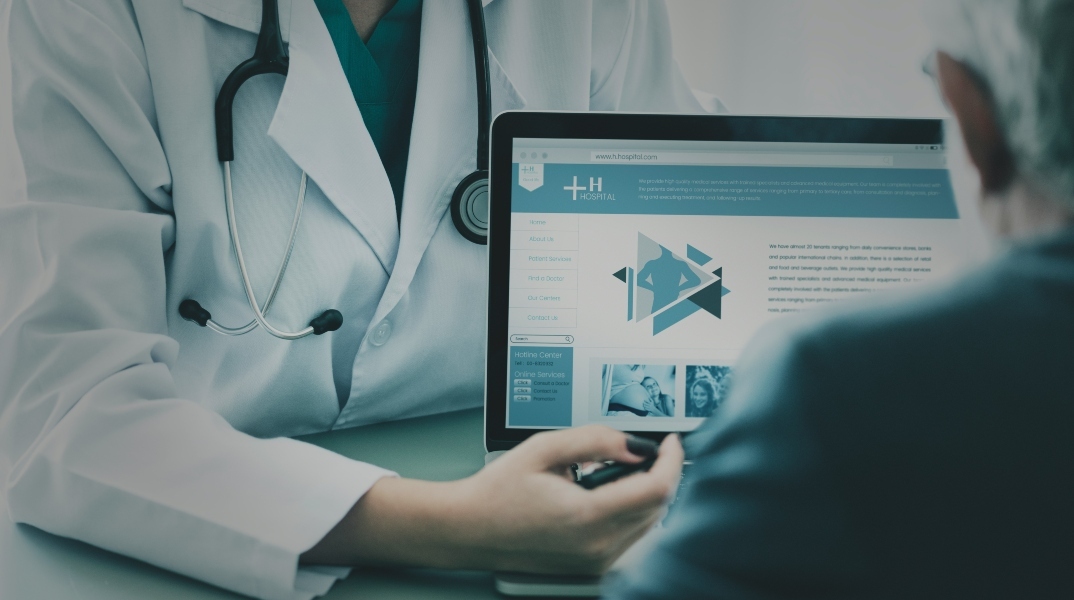 ιατρος, ασθενης, υπολογιστης