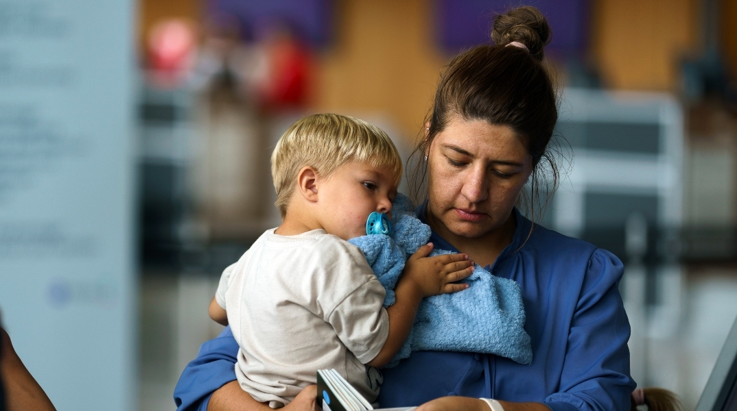 Αφρικάνερ πρόσφυγες από τη Νότια Αφρική στο Διεθνές Αεροδρόμιο Ντάλες της Βιρτζίνια, ΗΠΑ