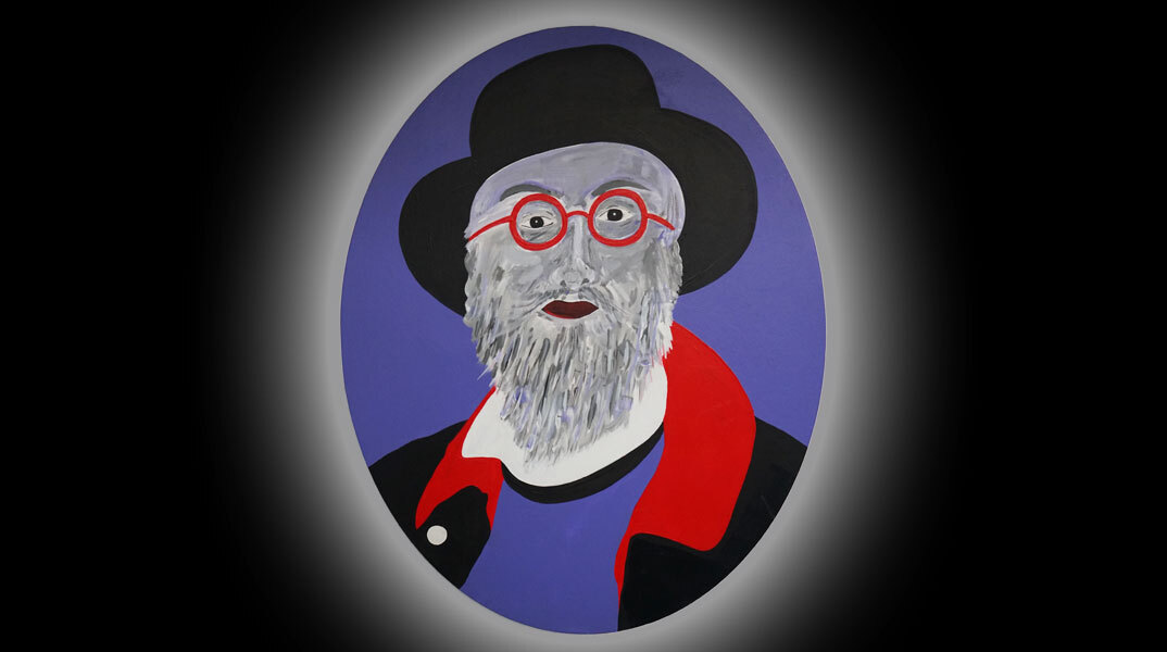 Διονύσης Σαββόπουλος: Έργο φιλοτεχνημένο το 2016, ακρυλικά σε καμβά, 50*40cm