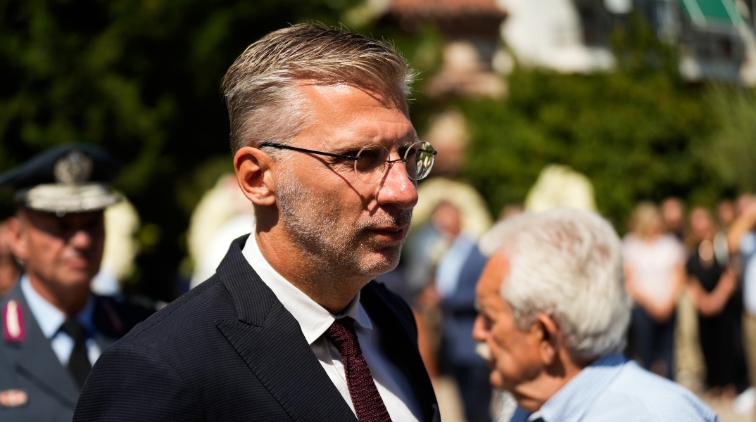 Ο υπουργός Επικρατείας, Άκης Σκέρτσος