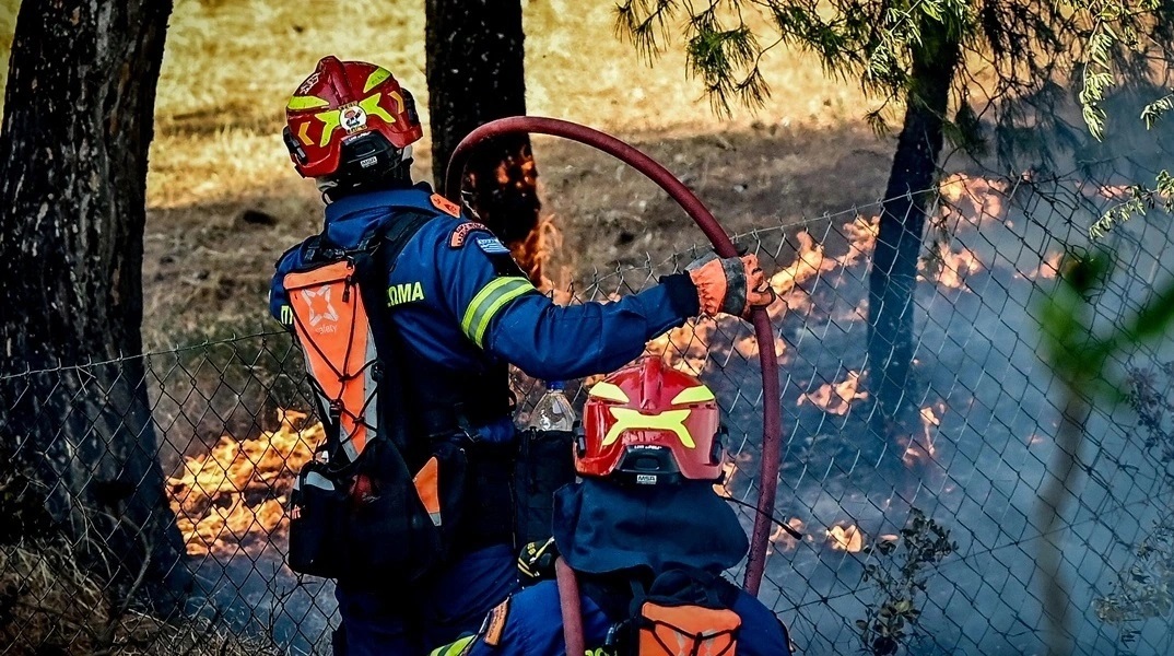 πυροσβεστες, φωτια, δασος