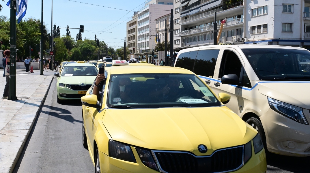 απεργία ταξί