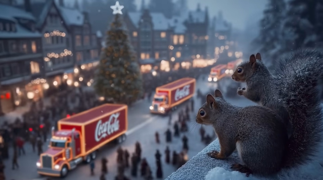 φορτηγα της Coca Cola