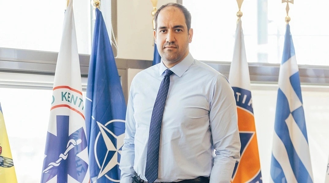 Ο Υπουργός Κλιματικής Κρίσης και Πολιτικής Προστασίας, Γιάννης Κεφαλογιάννης