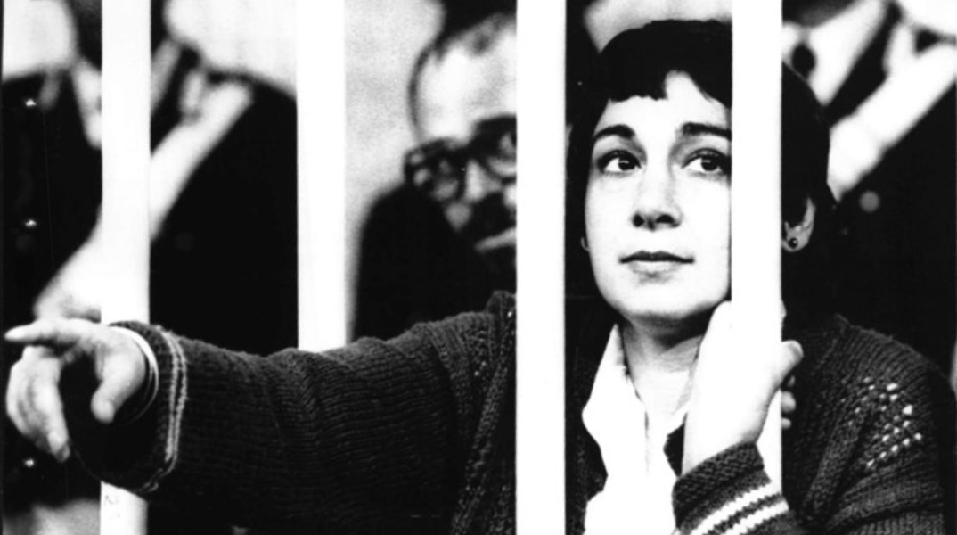 Η Άννα Λάουρα Μπραγέτι στη δίκη για τη δολοφονία του Άλντο Μόρο το 1982