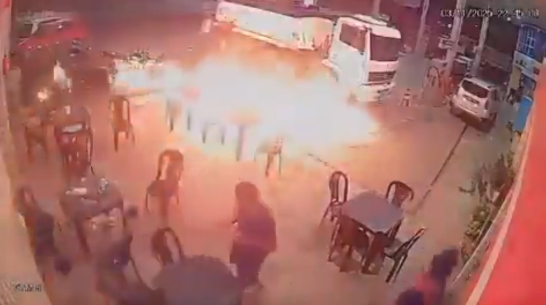 φωτιά σε βενζινάδικο