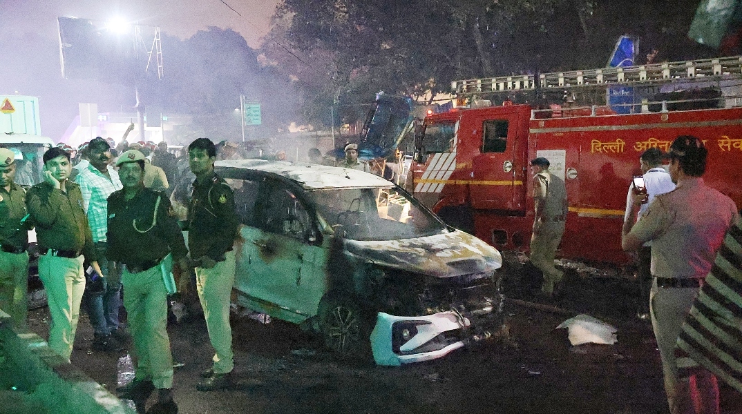 Ινδία: Έκρηξη κοντά στο Κόκκινο Φρούριο στο Νέο Δελχί