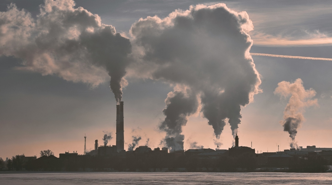 εργοστασιο, καπνος