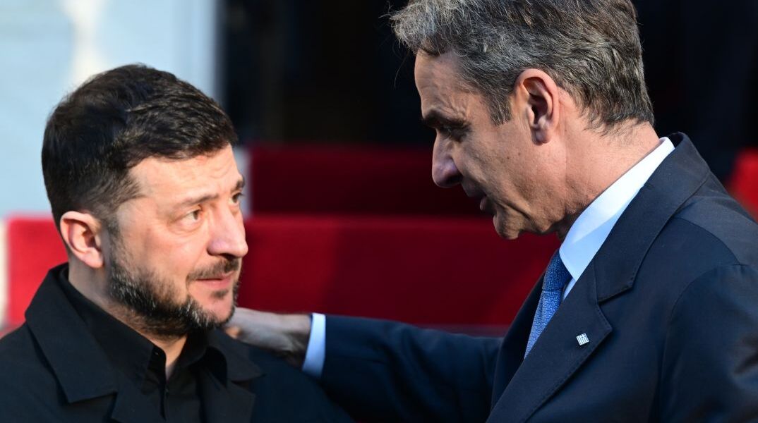 Οι τελευταίες εξελίξεις στην Ουκρανία στο επίκεντρο της συνάντησης Μητσοτάκη – Ζελένσκι 