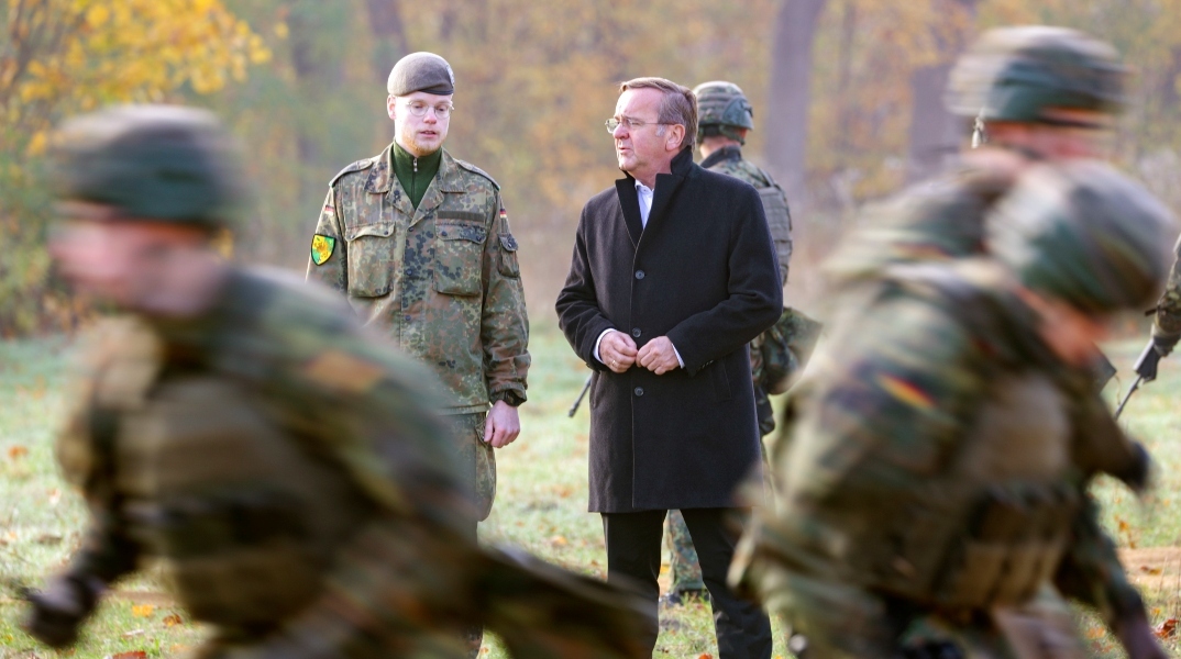 Ο Υπουργός Άμυνας της Γερμανίας, Μπόρις Πιστόριους