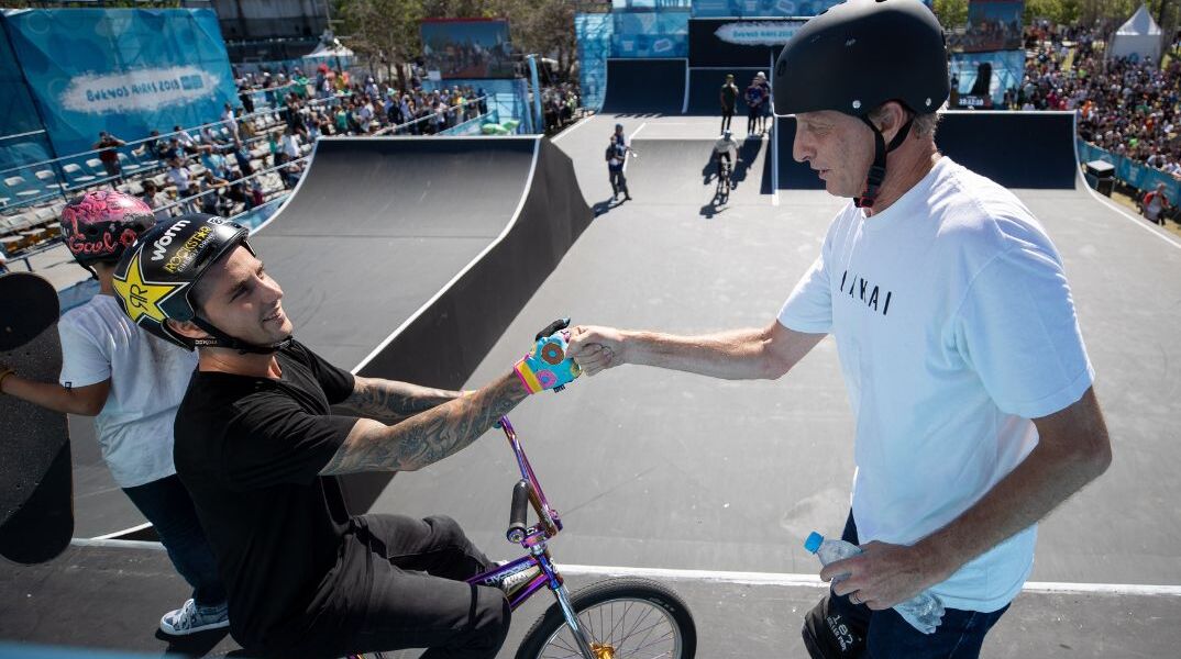 Τόνι Χοκ: Ο μύθος του skateboarding διεκδικεί μια θέση επίδειξης για το Vert στους Ολυμπιακούς Αγώνες του 2028