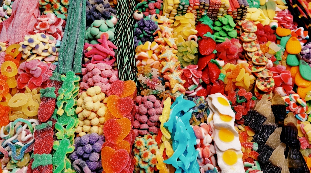 γλυκα, καραμελες, σοκολάτες