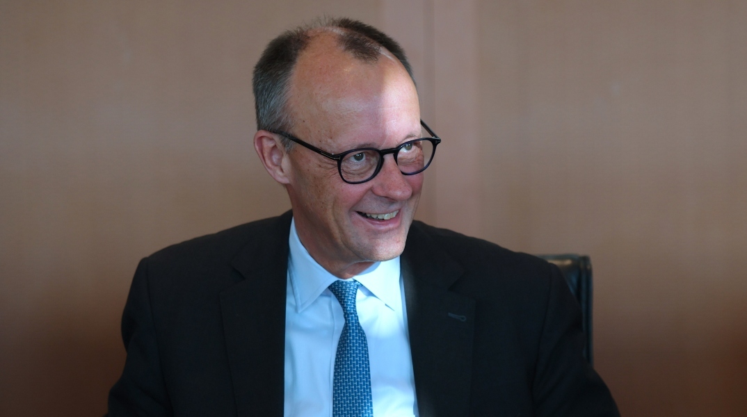 Ο καγκελάριος της Γερμανίας, Φρίντριχ Μερτς 