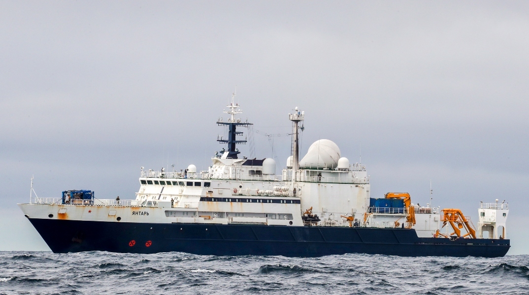 Το ρωσικό κατασκοπευτικό πλοίο Yantar