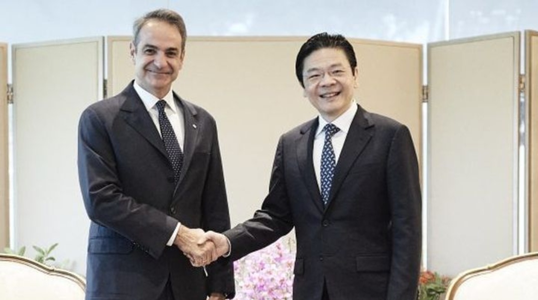 Συνάντηση Μητσοτάκη με τον πρωθυπουργό της Σιγκαπούρης