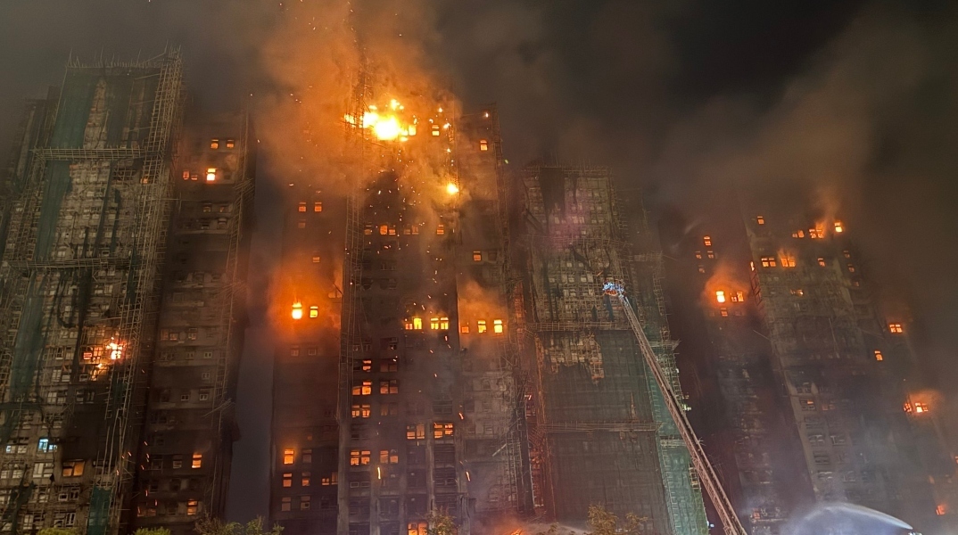 Πυρκαγιά στο Χονγκ Κονγκ: