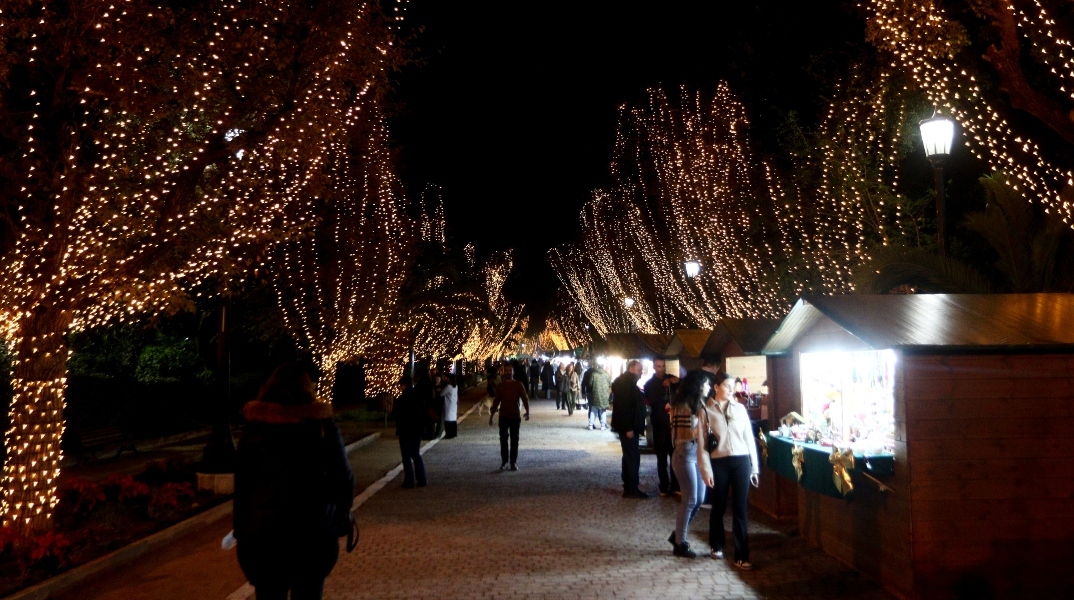 το Χριστουγεννιάτικο Χωριό στο Πεδίον του Άρεως