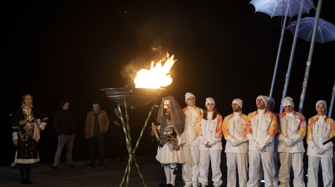 Η Θεσσαλονίκη υποδέχτηκε την Ολυμπιακή Φλόγα