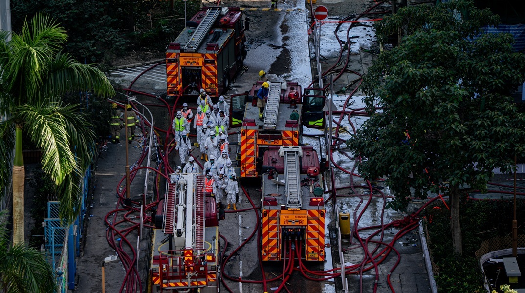 Χονγκ Κονγκ: Στους 151 οι νεκροί από τη φωτιά στους ουρανοξύστες - 13 οι συλλήψεις