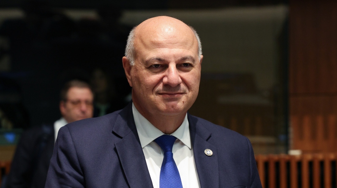 Ο υπουργός Αγροτικής Ανάπτυξης και Τροφίμων, Κώστας Τσιάρας 