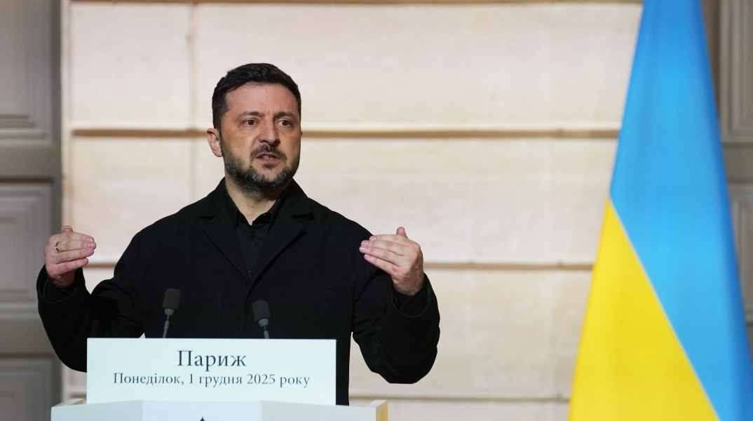 Ο Ουκρανός πρόεδρος, Βολοντίμιρ Ζελένσκι