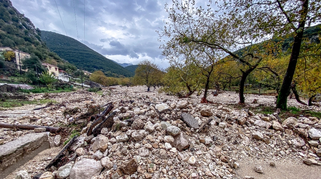 Προβλήματα στη Λακωνία από την κακοκαιρία